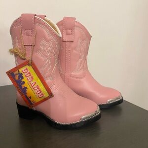 Durango Pink Kids Cowboy Boots